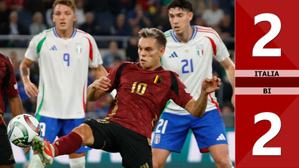 VIDEO bàn thắng Italia vs Bỉ: 2-2 (Vòng bảng Nations League 2024/25)