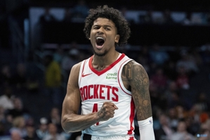 Trạng thái nóng! Jaylen Green ghi được 21 điểm, 7 trên 14 trong hiệp và 5 trên 9 quả ba điểm, 3 rebound và 2 cướp