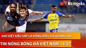 Tin nóng BĐVN 14/7: Sao Việt kiều Jason Quang Vinh sắp sát cánh cùng Quang Hải