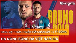 Tin nóng BĐVN 4/8: HAGL đạt thỏa thuận với chân sút 12 tỷ đồng