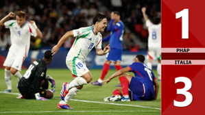 VIDEO bàn thắng Pháp vs Italia: 1-3 (Vòng bảng Nations League 2024/25)