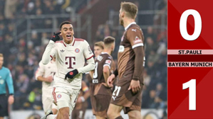 VIDEO bàn thắng St. Pauli vs. Bayern Munich: 0-1 (Vòng 10 Bundesliga 2024/25)